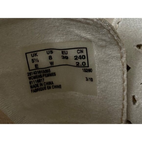 Clarks Collection Womens Beige Slip-On Sandals Leisa Size 8W - Picture 8 of 8